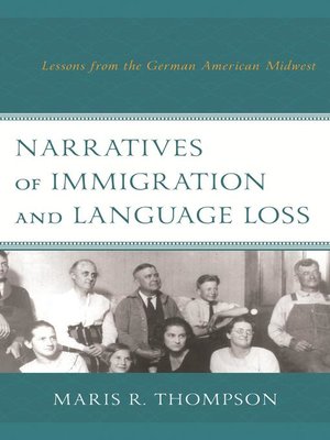 cover image of Narratives of Immigration and Language Loss